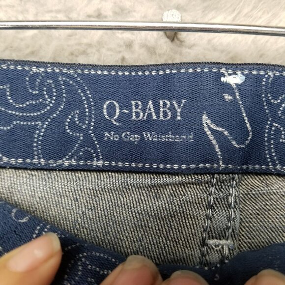 Wrangler Jeans Womens 3/4 Q Baby Stretch Mid Rise Bootcut *Altered Read* - Picture 6 of 16